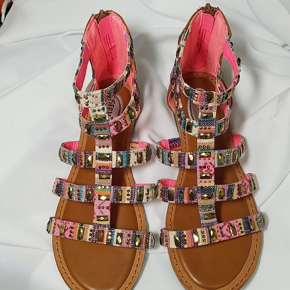 Stevies Embellished Gladiator Sandals